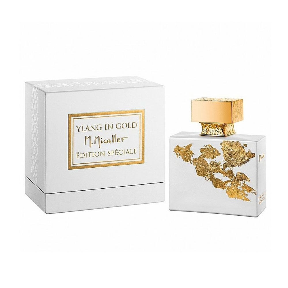 ادوپرفیوم زنانه ام میکالف مدل Ylang in Gold با رایحه گرم حجم 100 میلیلیتر ادوپرفیوم زنانه ام میکالف مدل Ylang in Gold با رایحه گرم حجم 100 میلیلیتر